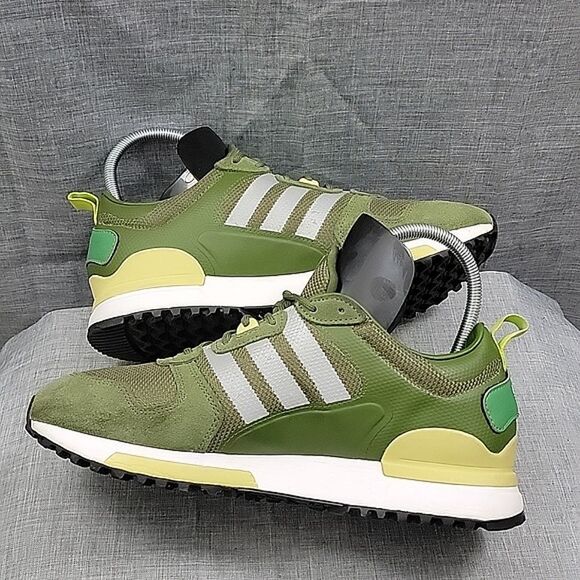 Adidas ZX 700 HD Green / White Sneakers Trainers FX7022 Men\'s SZ 9.5 main image 4